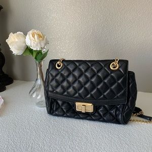 Michael Kors Vivianne turnlock quilted purse